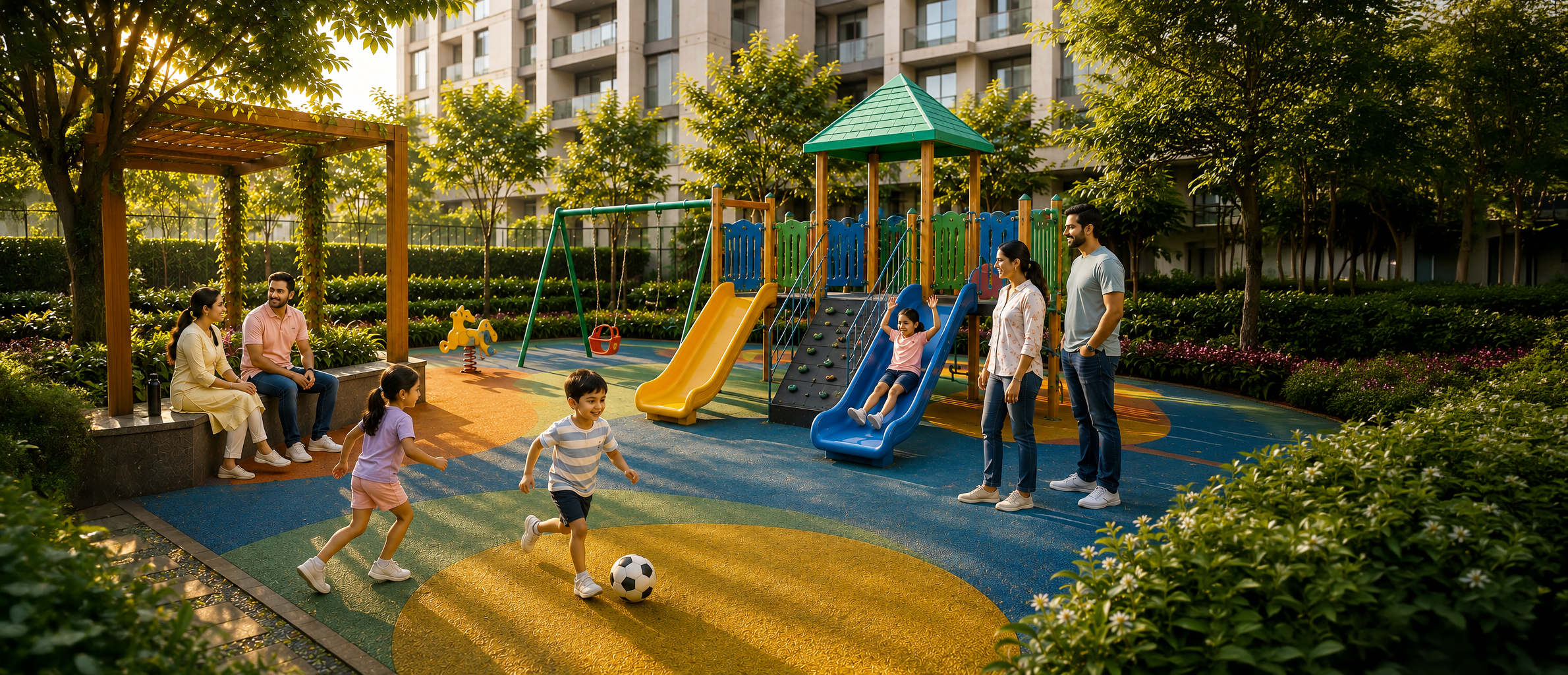 Children's play area — The Playscape